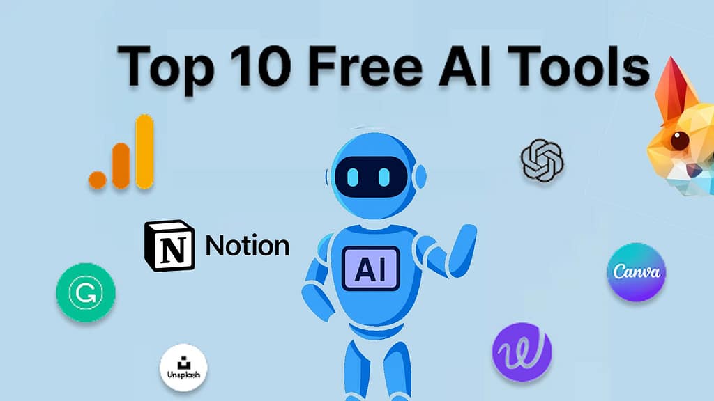 Top 10 free AI tools