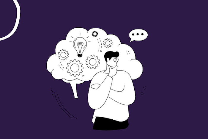 AI breaking down a complex business problem step by step